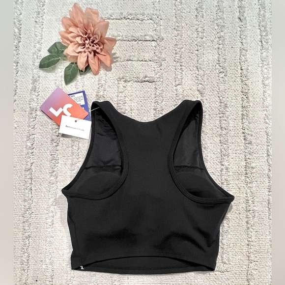 JOYLAB Black Croo Sports Bra Criss Cross Front- Size XS - Picture 2 of 4